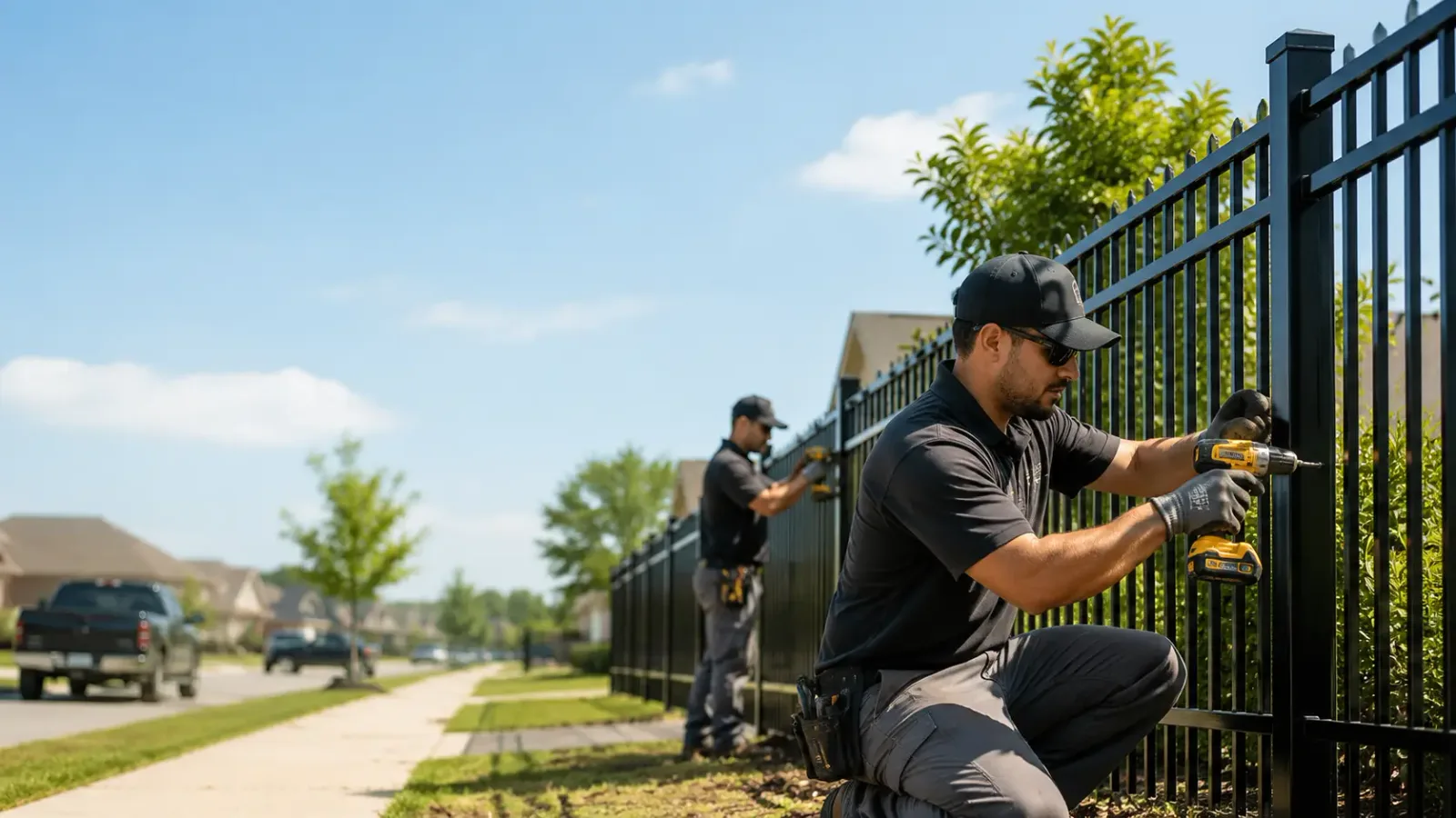 Metal Fence Installation in Buckingham, VA